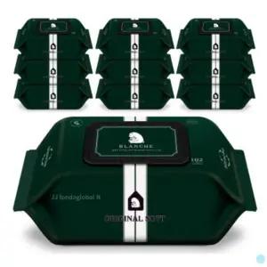 블랑슈 아기 물티슈 오리지널 소프트 캡형 102매 10팩 435122