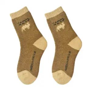 ( )방풍 낙타양말 울 등산 캠핑 겨울 야외작업 몽골 2XL