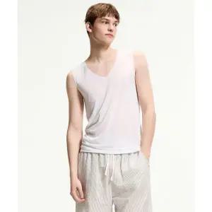 스파오 SPAO COMFORT 남성 심리스 브이넥 민소매_SPMRFA9A12 SPMRFA9A12 115739