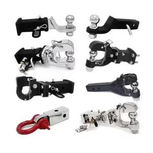 트레일러 견인장치 마운트 견인볼 커플러잠금 장착용 고리 견인고리