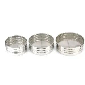 업소용 스텐 깨망 튀김망 바구니 채반 국자 사각 고리형