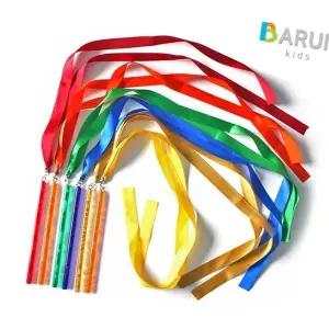 [하프클럽/]리듬체조막대 소프트 스틱 창의적표현 놀이체육 리듬체조줄 80cm