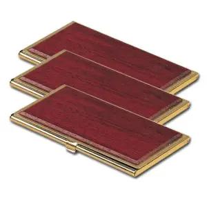 [하프클럽/]우드)휴대용 명함케이스(1327WDM 마호가니)