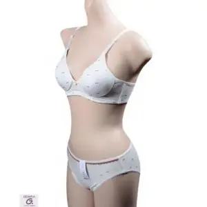 (고아라)(BR5332+PT5332) 메쉬 주니어 3단계 브라팬티세트 란