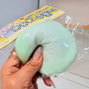 뽀드득 눈뭉치 주물럭 색상랜덤1p