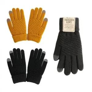 파인 스마트터치 보온 장갑 방한 겨울 니트