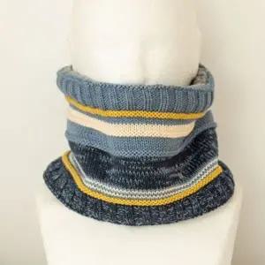 (옵션 FREE - 네이비)블랭크 어린이 넥워머 목도리 겨울 목토시 목워머