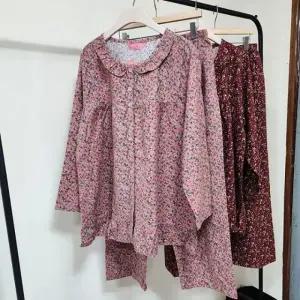 국산 면 여성 겨울 잠옷세트