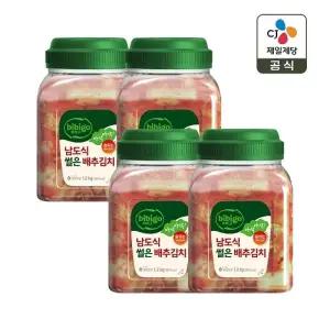 비비고 남도식 썰은배추김치 용기 1.2kg x4개_24043670