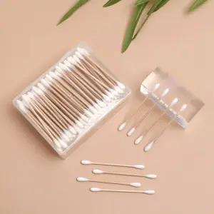 기본형 사각케이스 나무 면봉 200개입