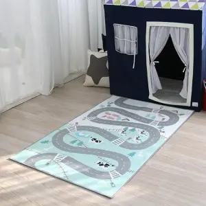 아이방러그 극세사 어린이놀이터러그 러그 팜로드 팜로드러그