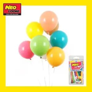 고품질 네오텍스 라운드형 케이스포함풍선 풍선세트 30cm라운드풍선 (WFKDAVP)