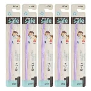 0 1단계 5개입 5개입칫솔세트 키즈세이프 1단계유아용칫솔 (WFKC3LS)