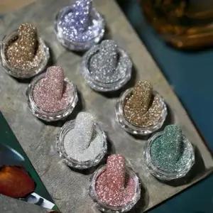 네일아트 블링블링 반사글리터 파우더 8종 세트 WFHTXA6