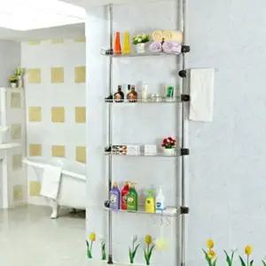 고품질 600 4단 수납선반 600사이즈수납선반 4단욕실선반 화장실선반 (WFKDJ3P)