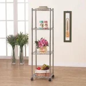 고품질 메탈수납선반 수납선반 4단 메탈선반 350 다용도메탈선반 (WFKDJ35)