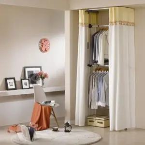 고품질 대형수납 옷걸이 드레스룸 2단행거 A형 2단옷걸이 (WFKDJMT)