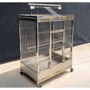 앵무새 새장 케이지 스테인레스 스틸