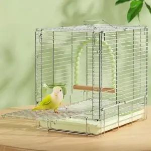 스텐 새장 접이식 스테인리스 앵무새 스테인레스 하우스