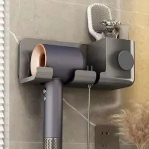 드라이어 무타공 홀더 욕실 드라이기 부착식 거치대 (WFKEAIT)