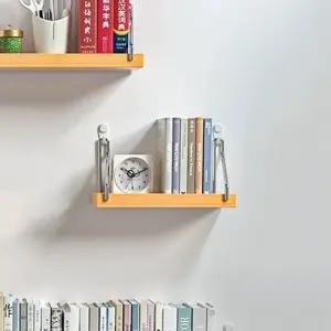 고품질 공간데코 벽선반 (30x19.5cm)(내추럴우드) 무타공선반 (WFKDVS4)