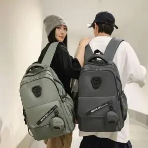 커플 G입체로고 캠퍼스백팩 학생 커플백팩 신학 WFIQ3B9