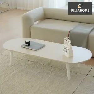 (벨라홈) LPM 프리모 타원형 6단 높이조절 접이식테이블 1500x600(CN9894)