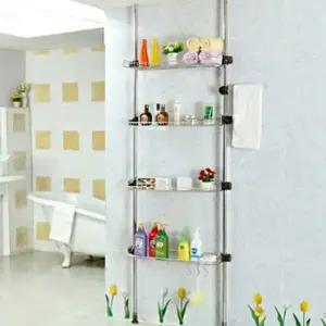 600 4단 수납선반 600사이즈수납선반 4단욕실선반 화장실선반 (WFKDJ3P)