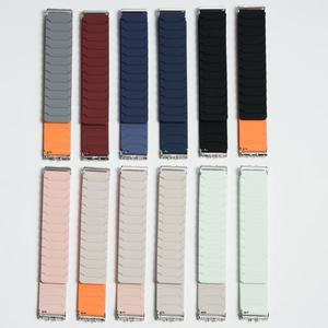 삼성 갤럭시 핏 3 스포츠 실리콘 시계 밴드에 대한 마그네틱 팔찌 삼성 갤럭시 핏 3 액세서리 Correa 남성