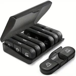 약통 케이스 알약 영양제 휴대용 일주일 요일별 약케이스