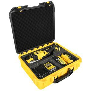 [미국배송] 듀월트 진동 멀티 툴 케이스: 20V 맥스 무선 멀티툴 DCS356용 하드 캐리 케이스 보관 정리 도구 상자 | DCS354 DCS353 배터리 충전기 액세서리