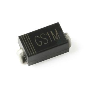 GS1M SMA (DO-214AC) 1000V 1A SMD 범용 다이오드 정류기 (10개)