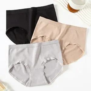 [모든GO]심리스 맥시 팬티 3종세트 컴포트 편안한 여성속옷 입체라인