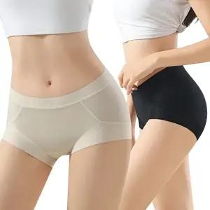 [모든GO]3종세트 입은 듯 안 입은 듯 초경량 슈퍼소프트 하이웨스트 심리스 팬티 임파선 조임없는