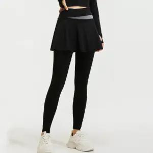 필라테스 요가 치마레깅스 스커트 발레복 우아한 스포츠웨어 힙스 커버업