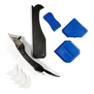 실리콘제거 스크래퍼 코킹 청소 스퀴지마감작업 고무헤라 플라스틱헤라 미장공구 도배 인테리어 끌게