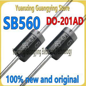 숏키 다이오드 100% SB560 DO-201AD 5A 60V 10개