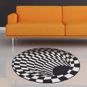 이시아르 이벤트 착시패드 카페 100cm주방 키친 미끄럼방지 블루 모던 다용도 현관 욕실 화장실 메모리폼