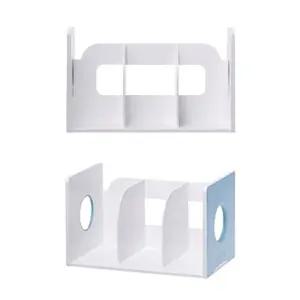 3단 학생용 책상 책꽂이 북앤드 34.3x20.7cm 1개 MT수납 서랍 사무실 책장 미니 정리함 이동식