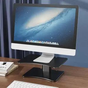 메탈 모니터 받침대 노트북 거치대 선반 스탠드 사무용품수납정리함 컴퓨터 책상 책상장 데스크오거나이저