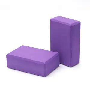초경량 EVA 요가블록 2개 세트운동 홈트 명상 휴대용 근력 유연성증가 코어 용품 균형 필라테스도구 소품