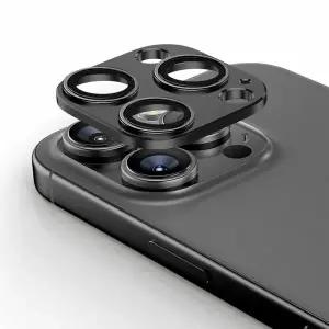 아이폰16프로 9H 메탈 카메라 풀커버 보호 필름