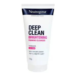 뉴트로지나 딥클린 브라이트닝 포밍 클렌저 150g세안제 폼징 징폼 폼져 크린싱 자극 순한 세안제 폼저