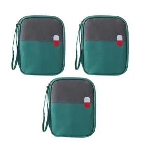 S 그린 구급가방 3개묶음 키트 약가방 파우치세트 응급 응급치 파우치