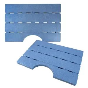 국산 욕실 발판 화장실 플라스틱 변기용 중베란다매트 매트 목욕탕 다용도