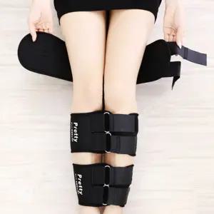 휜다리벨트 라인 무릎 하체 고정 3중 종아리 각선미 롱다리 셀프 보정 길이