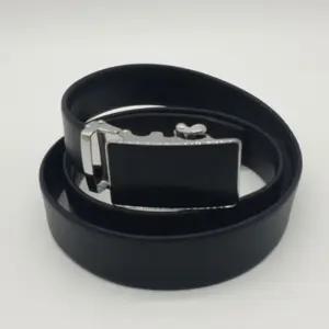 가죽자동허리띠 심플블랙 버클 벨트고급스러움 기념일 명품캐주얼 혁대 30대 40대 남자선물 20대남성