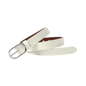여성 소가죽 벨트 (화이트) DK12허리띠 정장 레더 여자 혁띠 캐주얼