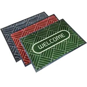 웰컴 업소용 출입구 현관 매트 발판 60x90발 아파트 사무실 신발털이 바닥 용매트 대형
