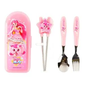슈팅스타 캐치티니핑 올인원 젓가락 풀세트-하츄캐릭터수저 스푼 여아 어린이 선물 집선물 유치원